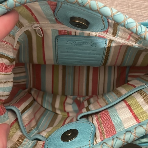 Light Blue Purse - Picture 3 of 5